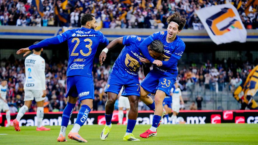 Pumas venció 2-0 a Rayados y se mantiene invicto en el Clausura 2026 | IMAGO7