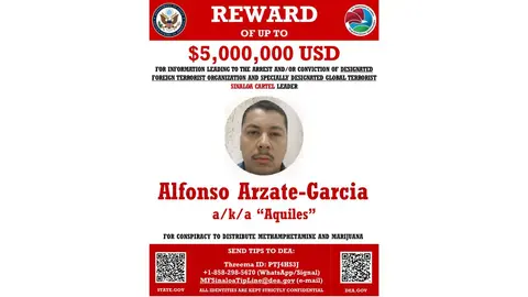 Alfonso Arzate García, alias “Aquiles”. /X: @StateINL