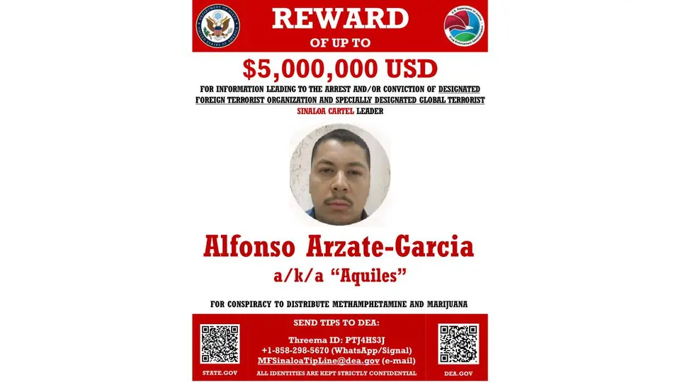 Alfonso Arzate García, alias “Aquiles”. /X: @StateINL