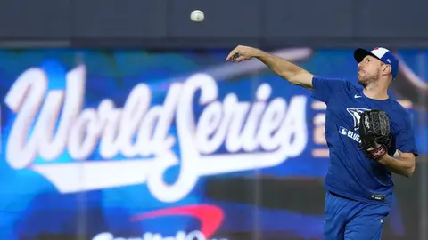 Max Scherzer previo al juego 6 de la Serie Mundial | AP