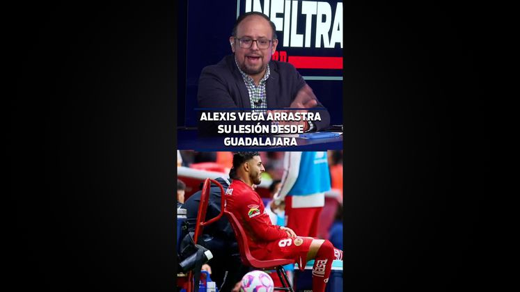 ALEXIS VEGA ARRASTRA SU LESIÓN DESDE GUADALAJARA