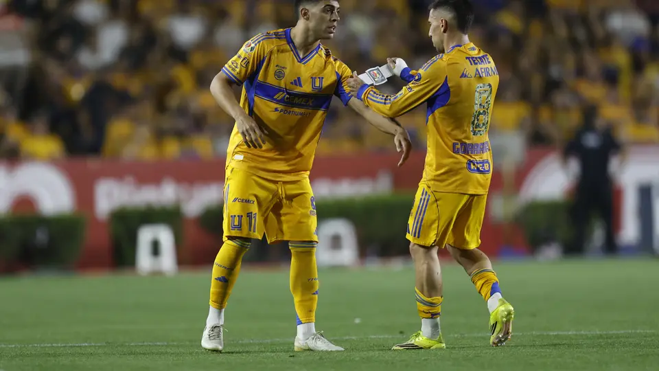 Fernando Gorriarán y Juan Brunetta, jugadores de Tigres | IMAGO7