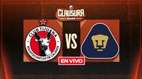 Xolos vs Pumas Liga MX Clausura 2026 Jornada 8