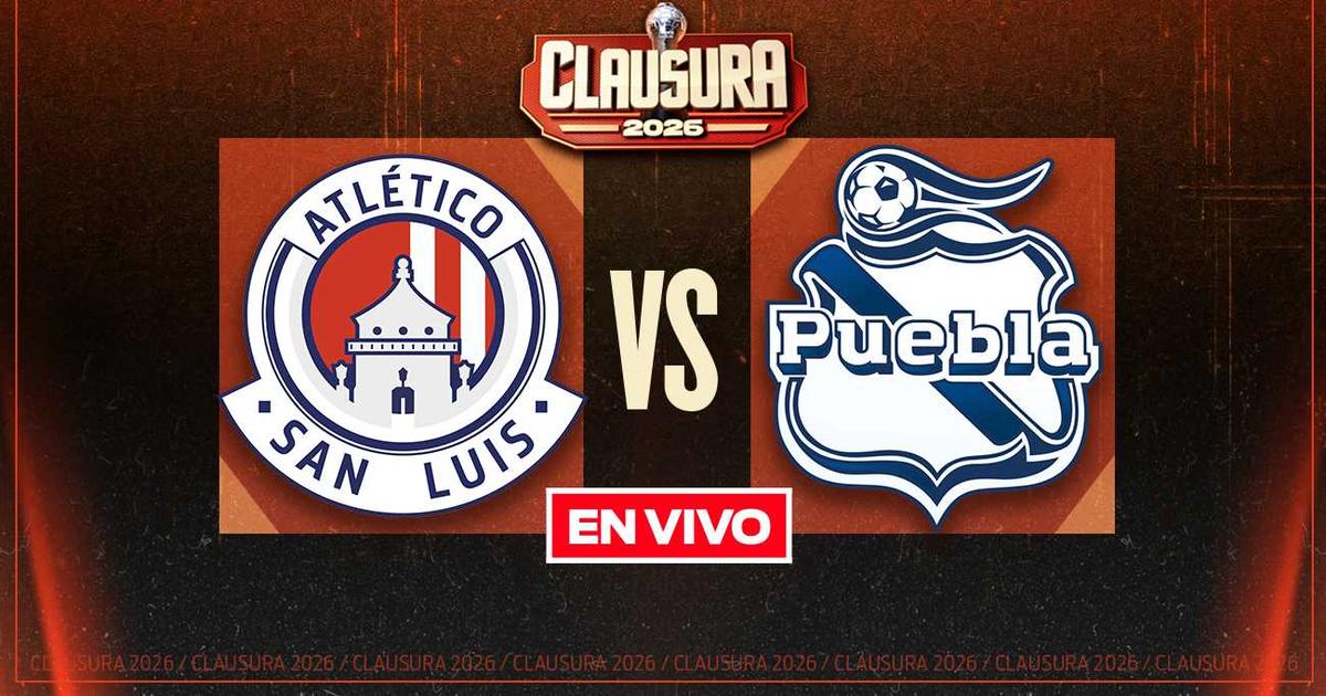 Atlético San Luis vs Puebla EN VIVO Liga MX Clausura 2026 Jornada 8 ...