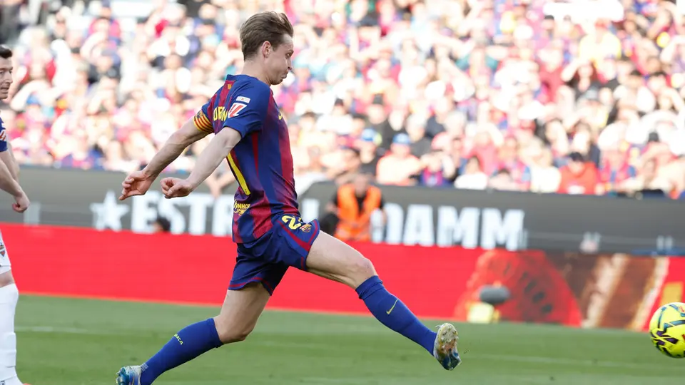 Frenkie de Jong, futbolista del Barcelona | AP