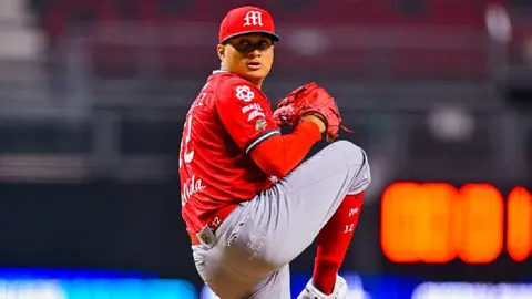 Victoria de los Diablos Rojos del México ante el Dantos de Nicaragua I x:@DiablosRojosMX