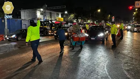 La policía mantendrá el orden vial y vigilará a los visitantes y comerciantes / Redes Sociales