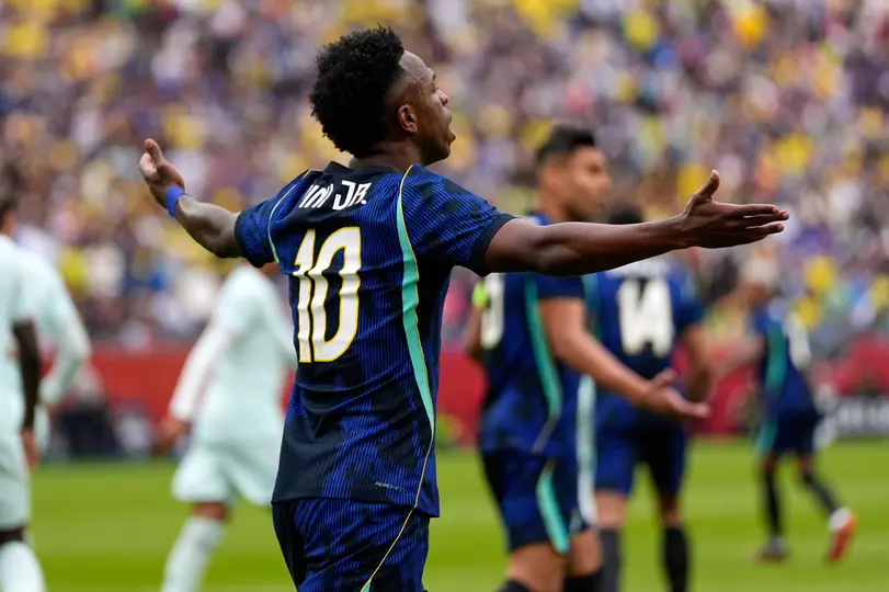 Vinicius en lamento con Brasil | AP