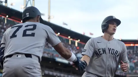 Yankees de Nueva York en el Open Day vs San Francisco Giants I AP