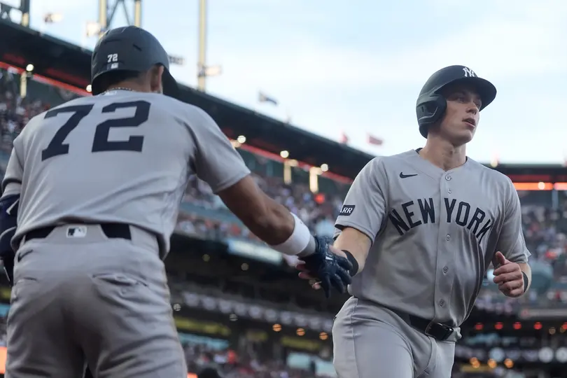 Yankees de Nueva York en el Open Day vs San Francisco Giants I AP