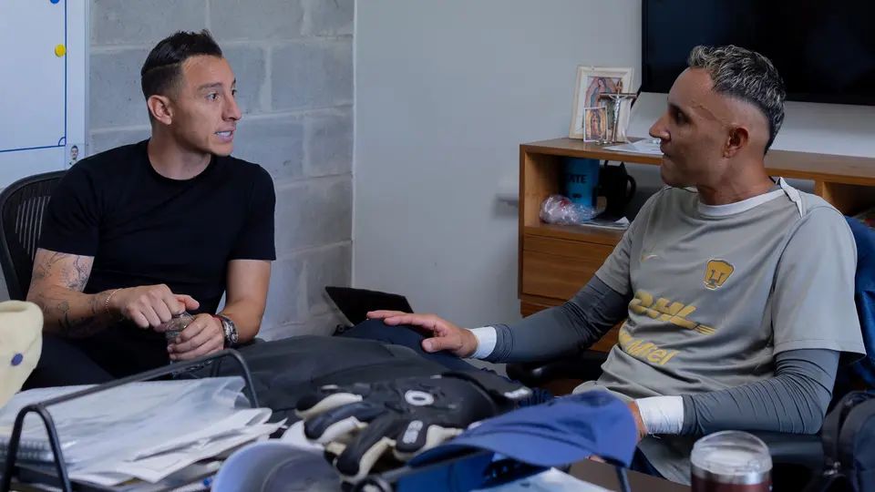 Guardado y Keylor Navas convivieron en Cantera | X @PumasMX