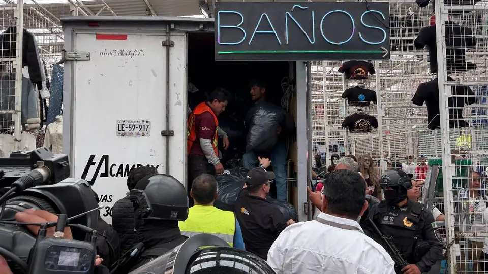 IMPI, SSC y Marina participaron en el operativo en Tepito/X: @israellorenzana