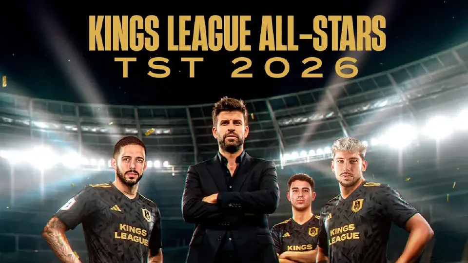 Gerard Piqué y el equipo de la Kings League | @_KingsWorld