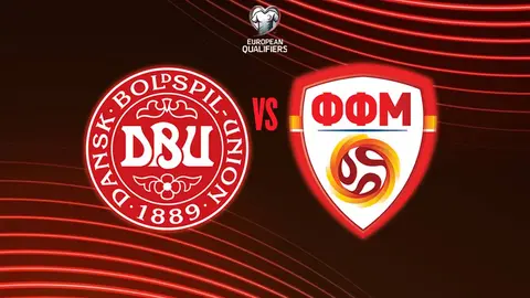 Dinamarca vs Macedonia del Norte: ¿Dónde y cuándo ver el Repechaje de UEFA?