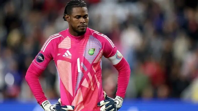 Andre Blake en juego de Nations League con Jamaica I IG:@dre_boy18