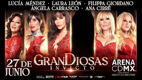 Grandiosas Invicto 2026: elenco, fecha y sede en la CDMX