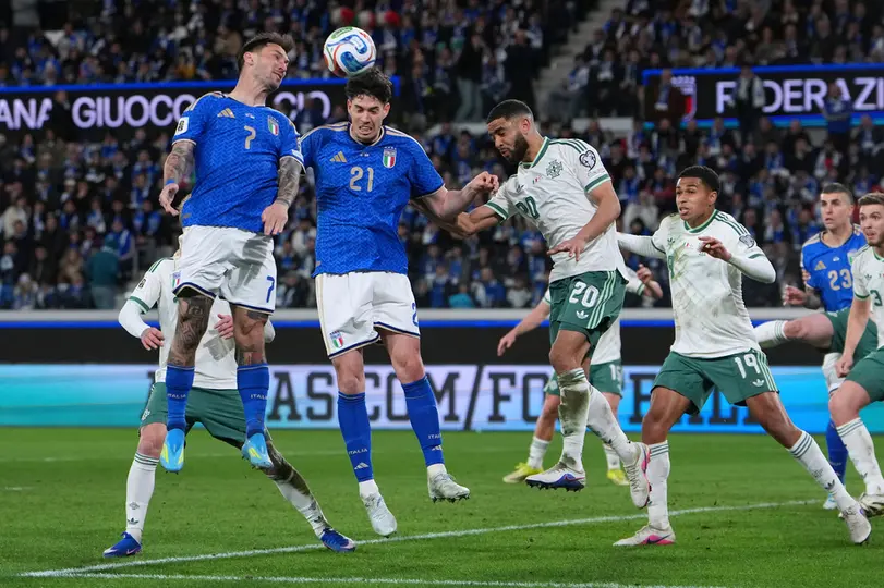 Italia venció 2-0 a Irlanda del Norte en el Repechaje Mundialista | AP