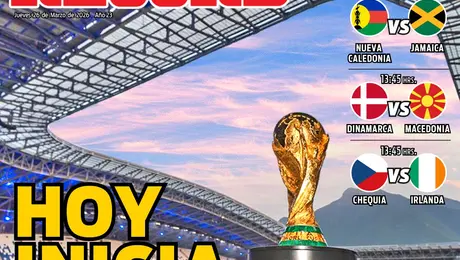 Portada RÉCORD 26 de Marzo de 2026