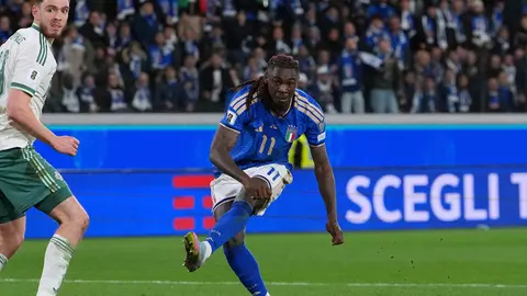 Moise Kean anotó el segundo gol contra Irlanda del Norte | AP