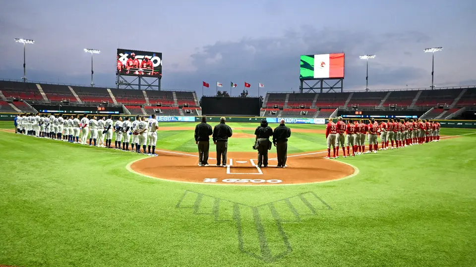 Debut de los Diablos en el Baseball Champions League 2026 I x:@DiablosRojosMX