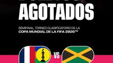 ¡Ni un boleto más! Nueva Caledonia vs. Jamaica será un lleno total