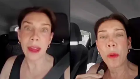 Cynthia Klitbo compartió su testimonio en redes sociales.