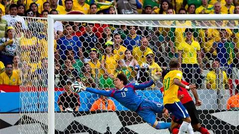 Memo Ochoa con la Selección Mexicana en el Mundial de Brasil 2014 | MEXSPORT