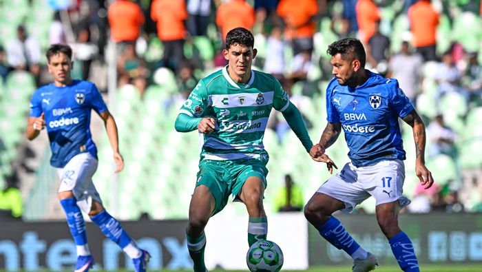 Rayados y Santos enfrentándose en la Jornada 16 del Clausura | MEXSPORT