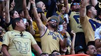¡Invasión auriazul! Afición de Pumas se hace presente en el Estadio Hidalgo