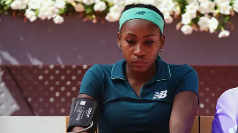 Coco Gauff en Madrid l AP