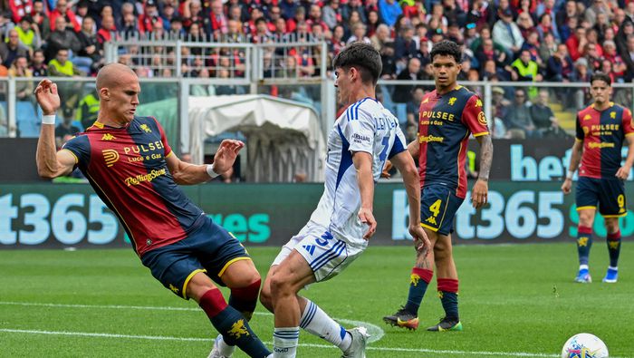 Jugadores de Genoa y Como 1907 en la Serie A | AP