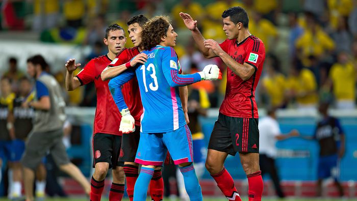 Memo Ochoa con la Selección Mexicana en el Mundial de Brasil 2014 | MEXSPORT