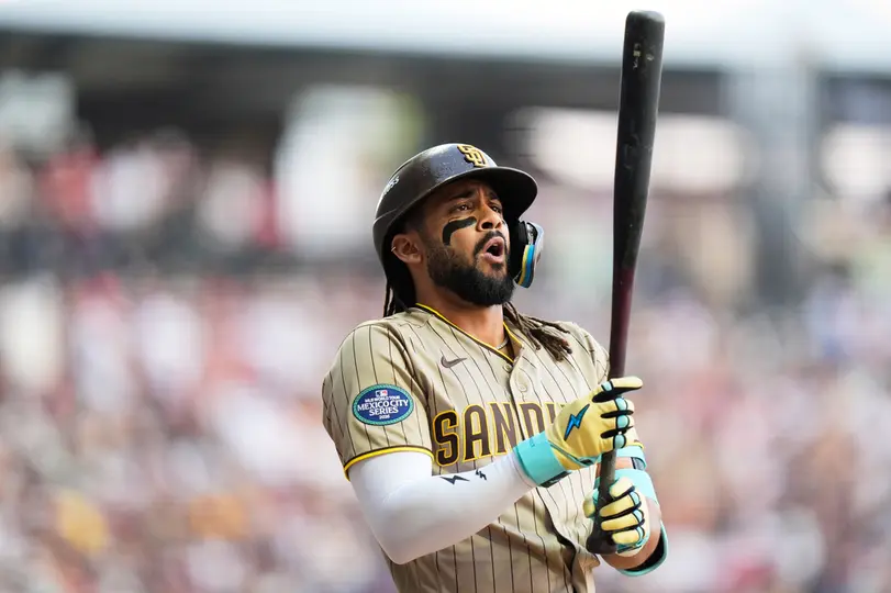 Fernando Tatis Jr., en la CDMX | AP