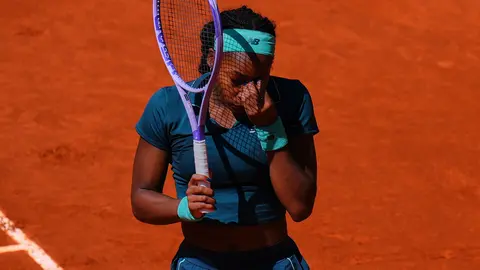 ¿Envenenamiento? Coco Gauff termina vomitando en el Masters de Madrid