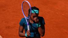 ¿Envenenamiento? Coco Gauff termina vomitando en el Masters de Madrid