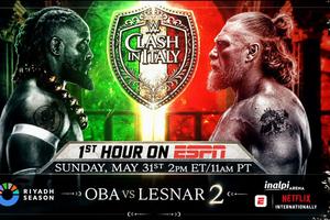 Clash in Italy: Día, horario y cartelera del próximo PLE de WWE