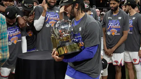 Jalen Brunson, de Knicks | AP