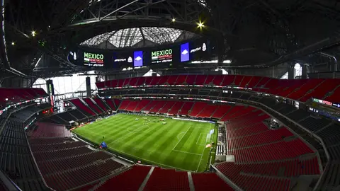 Interior del Estadio Mercedez Benz en Atlanta | MEXSPORT