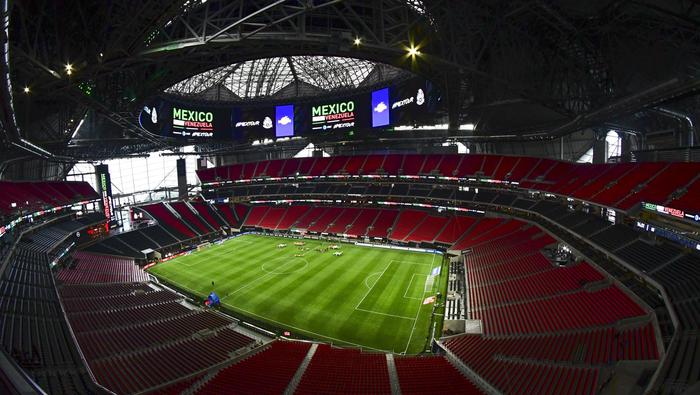 Interior del Estadio Mercedez Benz en Atlanta | MEXSPORT