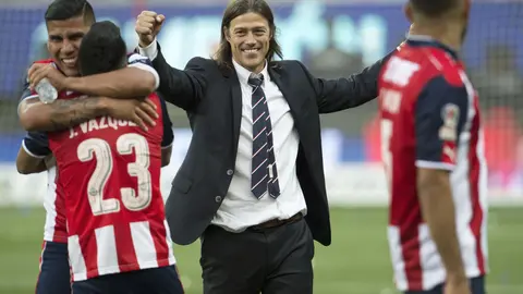 Matías Almeyda en obtención del título con Chivas en 2017 l MEXSPORT