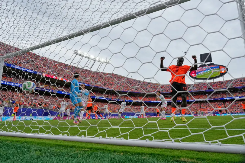 Brian Brobbey marcó el segundo gol de Países Bajos ante Túnez | AP