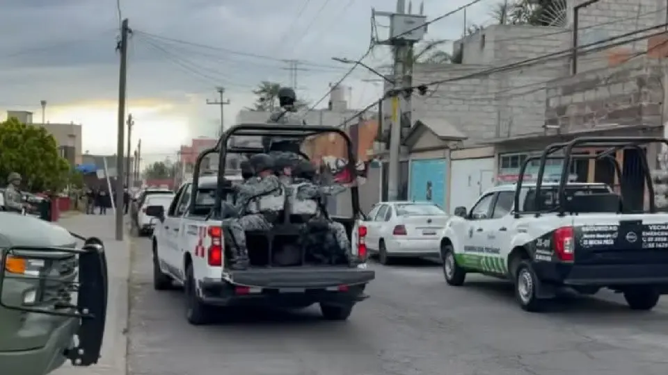 Elementos de Ejército y la Guardia Nacional se hicieron presentes en el domicilio del agresor / Redes Sociales