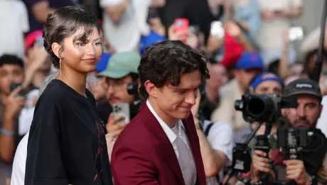 ¡Tu amigable vecino en el Parque de los Príncipes! Tom Holland y Zendaya sorprenden a aficionados del PSG