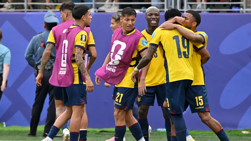 Pedro Vite en celebración con Ecuador en el Mundial 2026 | MEXSPORT