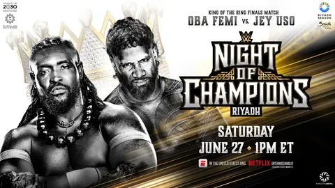 Oba Femi vs Jey Uso | wwe.com