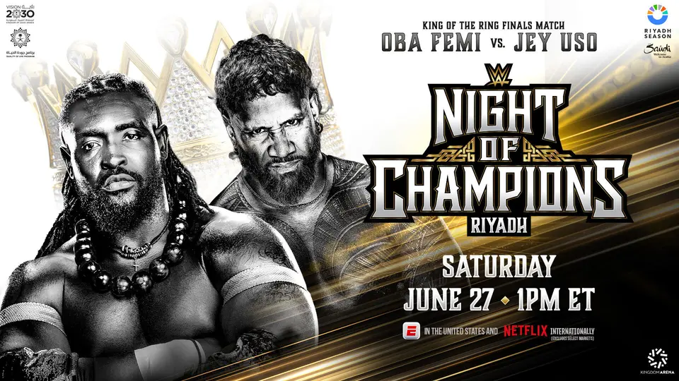 Oba Femi vs Jey Uso | wwe.com