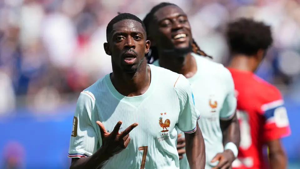 Ousmane Dembélé, jugador de Francia | AP