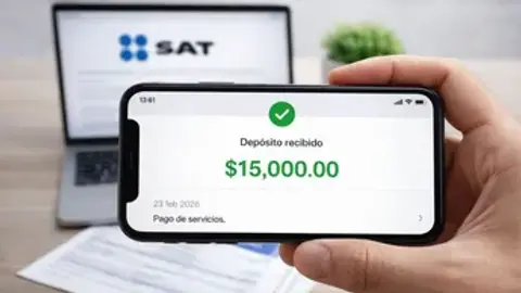 Los bancos deben informar al SAT cuando los depósitos en efectivo superan los 15 mil pesos mensuales en una misma institución financiera./ RS