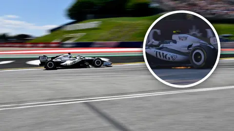 Cadillac vive un viernes complicado en Austria; Checo Pérez provoca bandera roja y Bottas sufre daños en su monoplaza