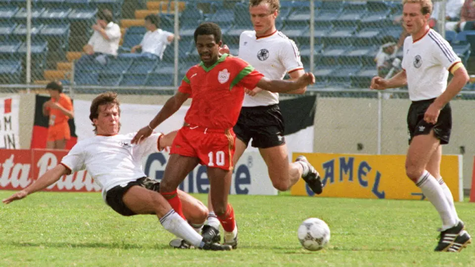Marruecos vs Alemania en Monterrey, México 1986 | AFP
